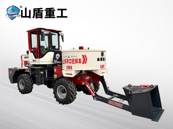 1600型自上料平口攪拌車